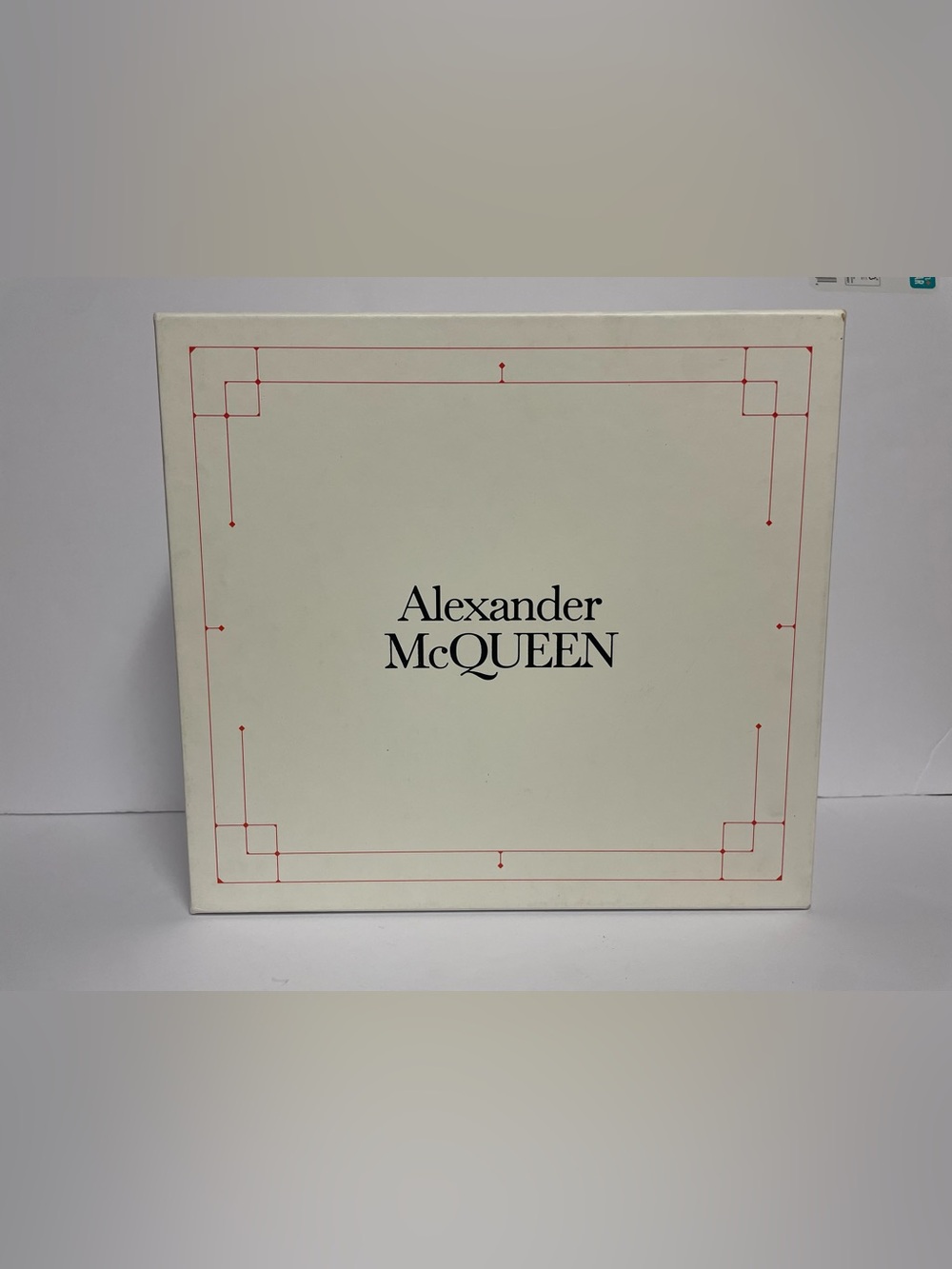 Alexander McQUEEN empty shoe storage Box